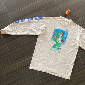 80s Molson Ski Challenge art shirt XL